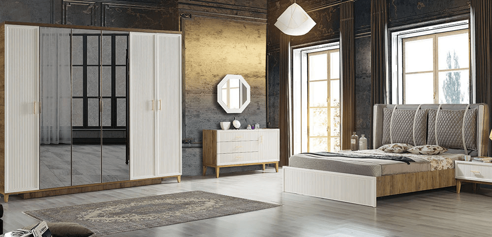 Zen Ceviz Yatak Odası Takımı &amp; Modeli &amp; Fotoğraf Rodima Mobilya
